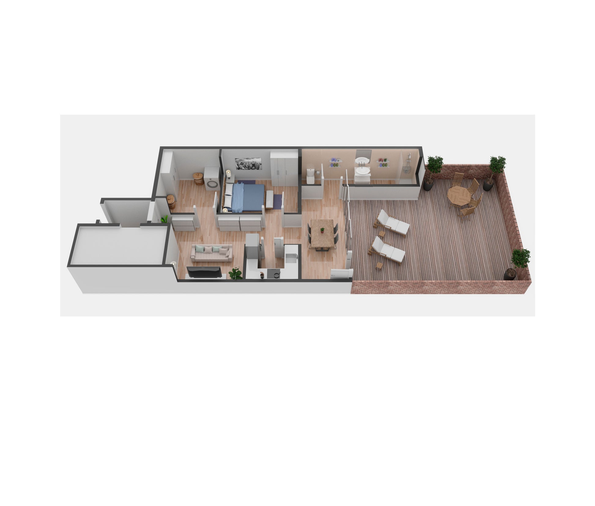 Modelado de planos 2D a 3D - Interiores